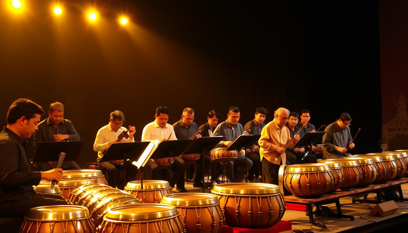 cara bermain gamelan jawa